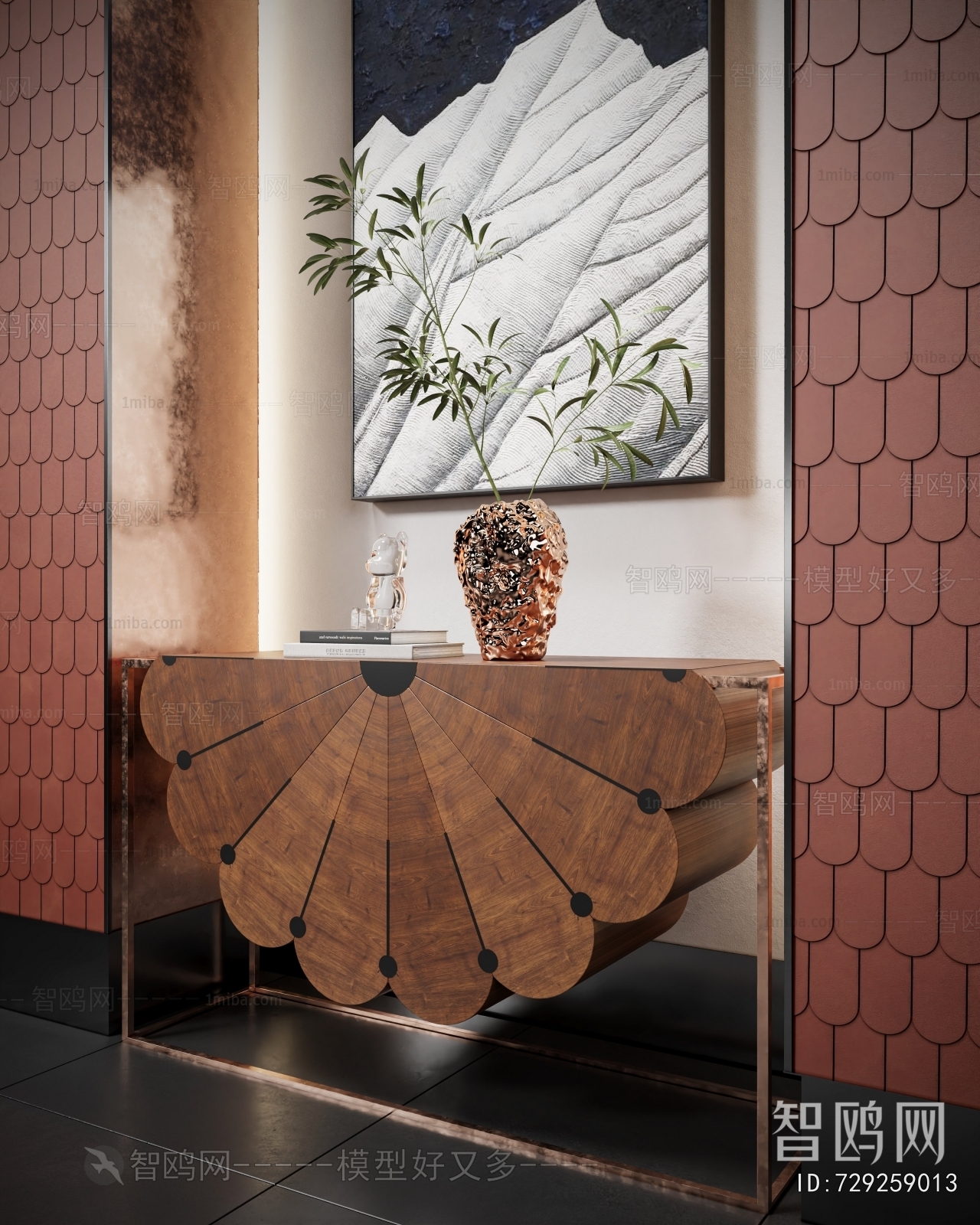 Modern Entrance Cabinet