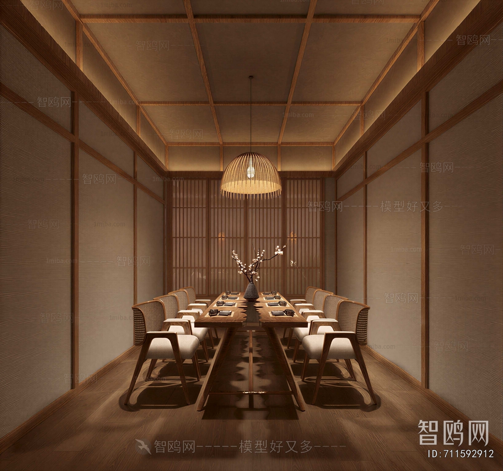 Japanese Style Restaurant Box