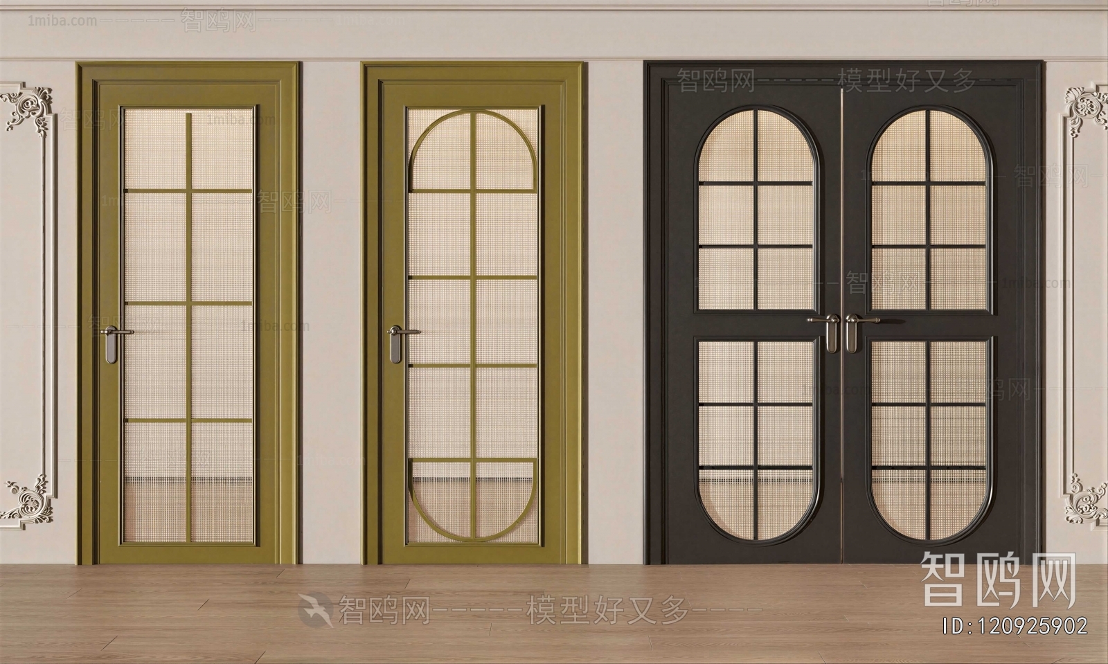 French Style Single Door