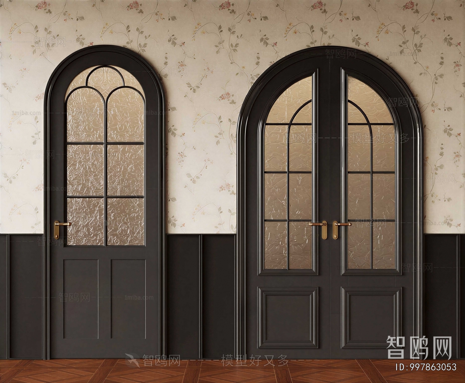 French Style Double Door