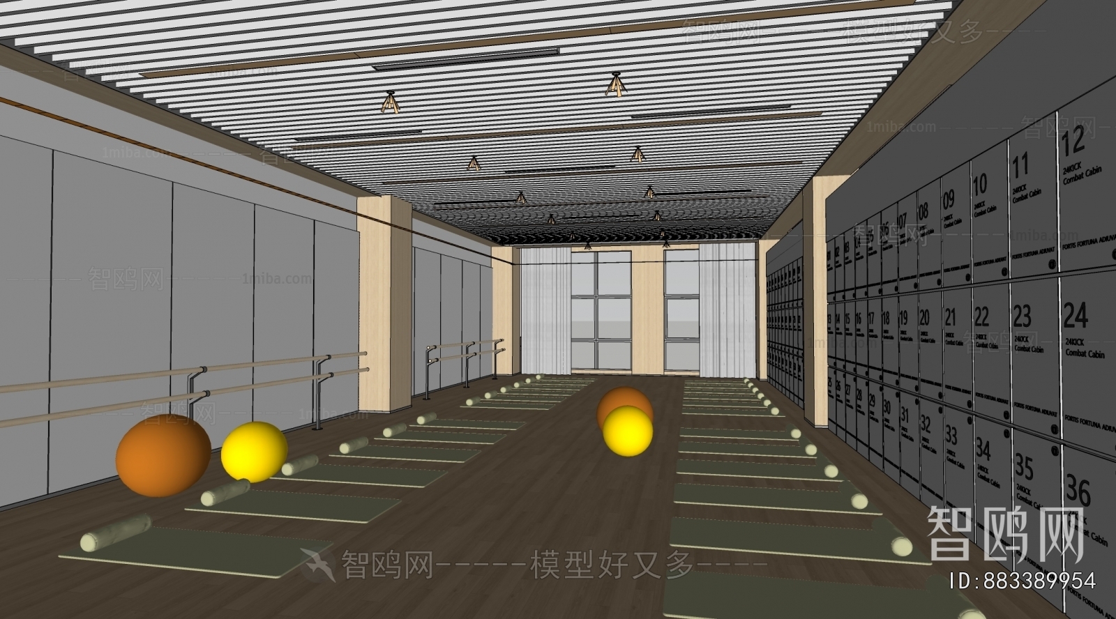 Modern Dance Classroom