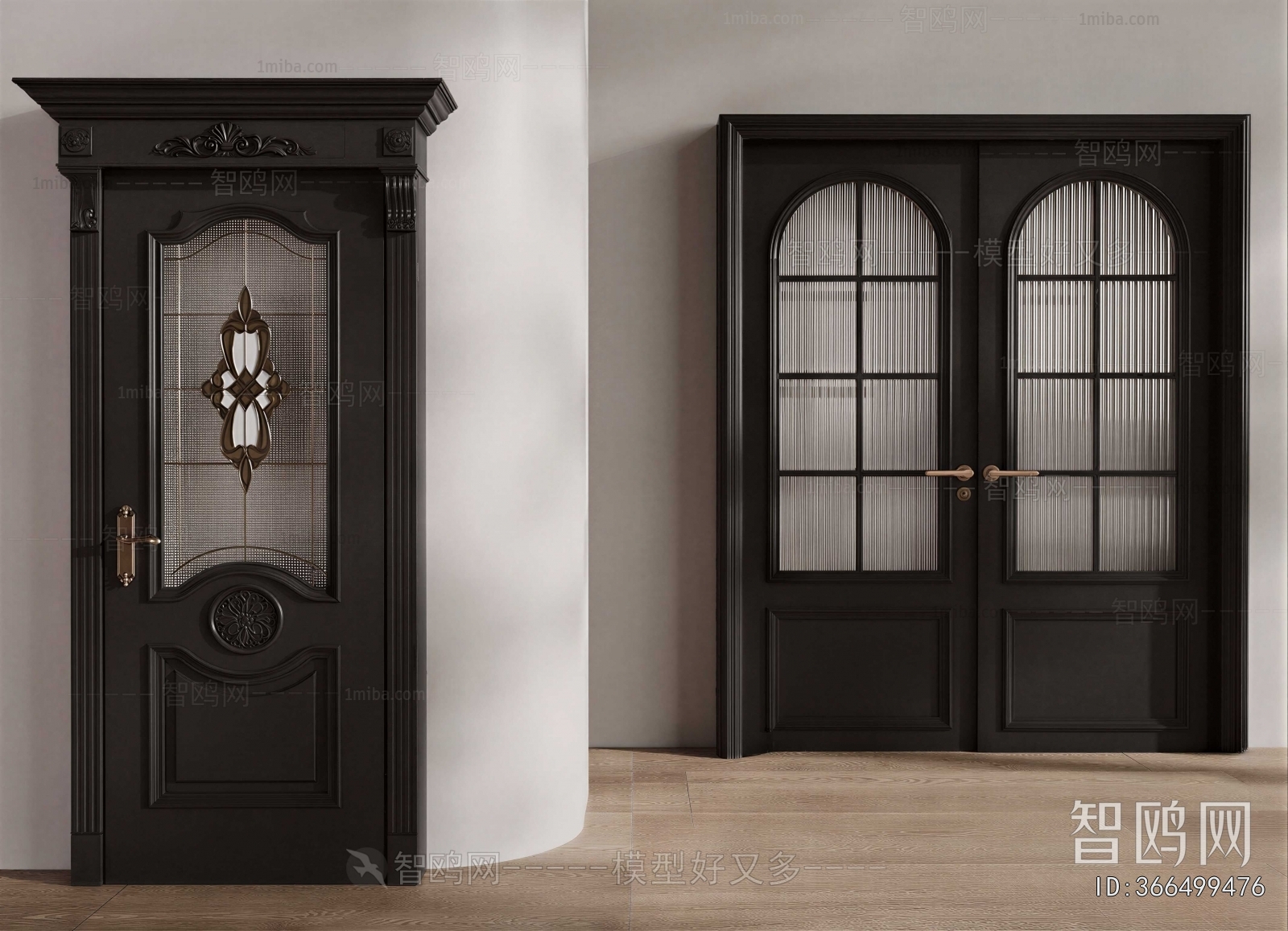French Style Double Door