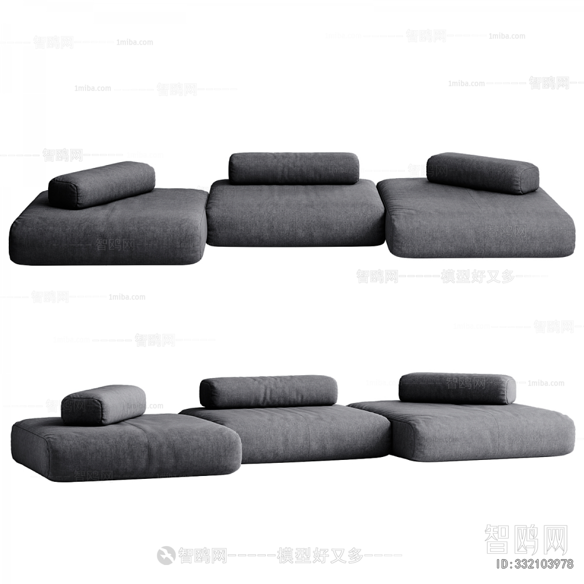 Modern Multi Person Sofa