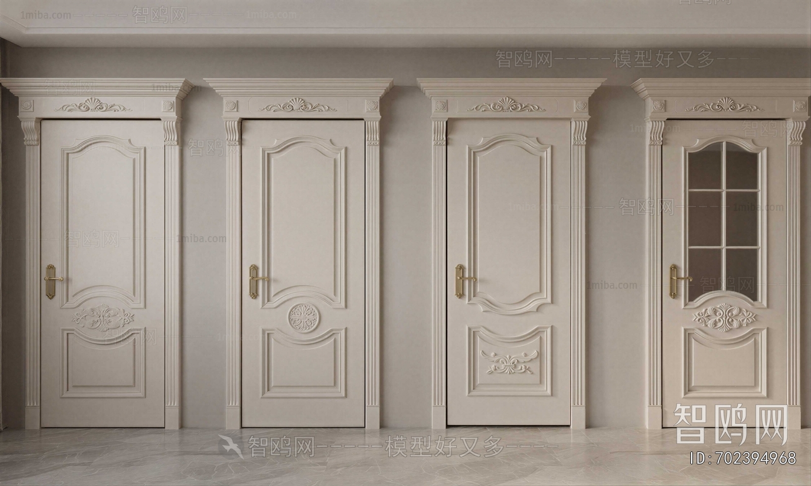 French Style Single Door