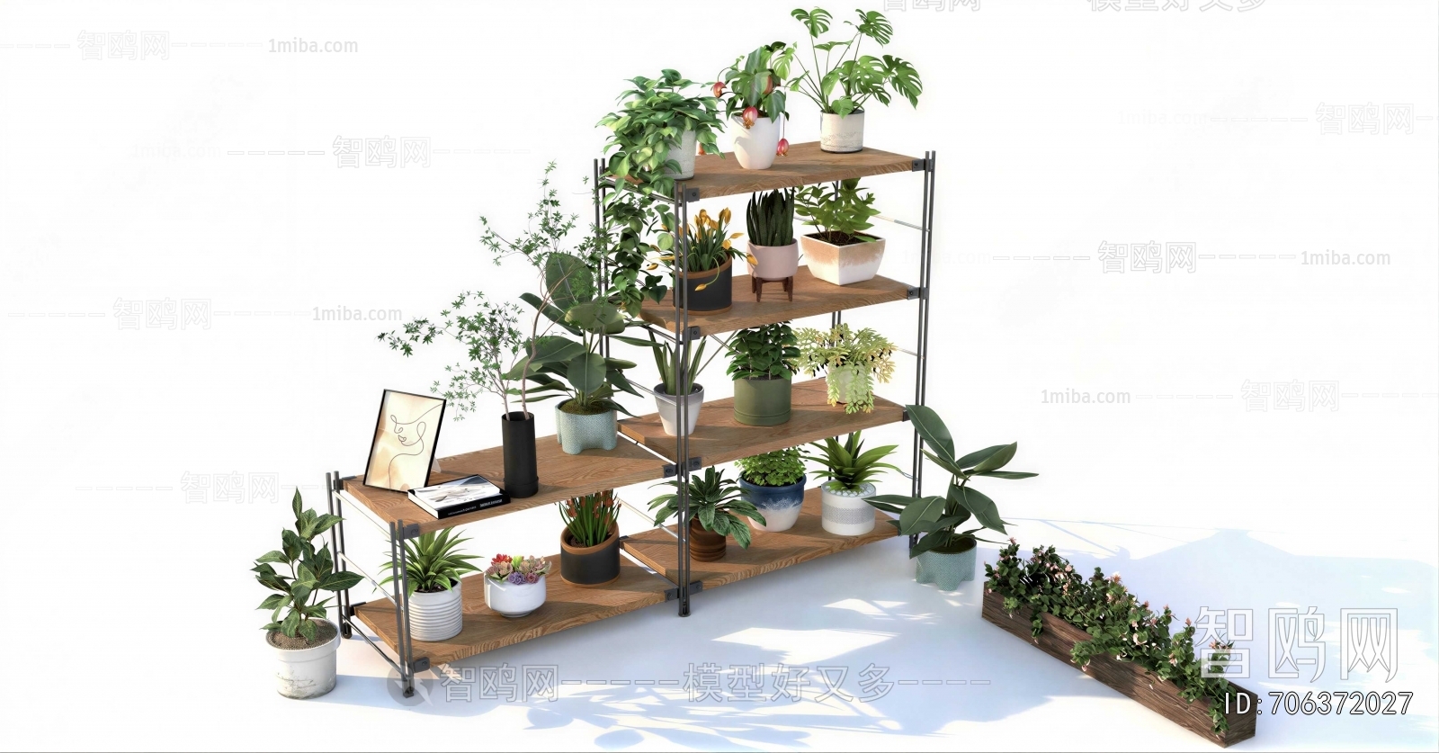 Modern Flower Shelf