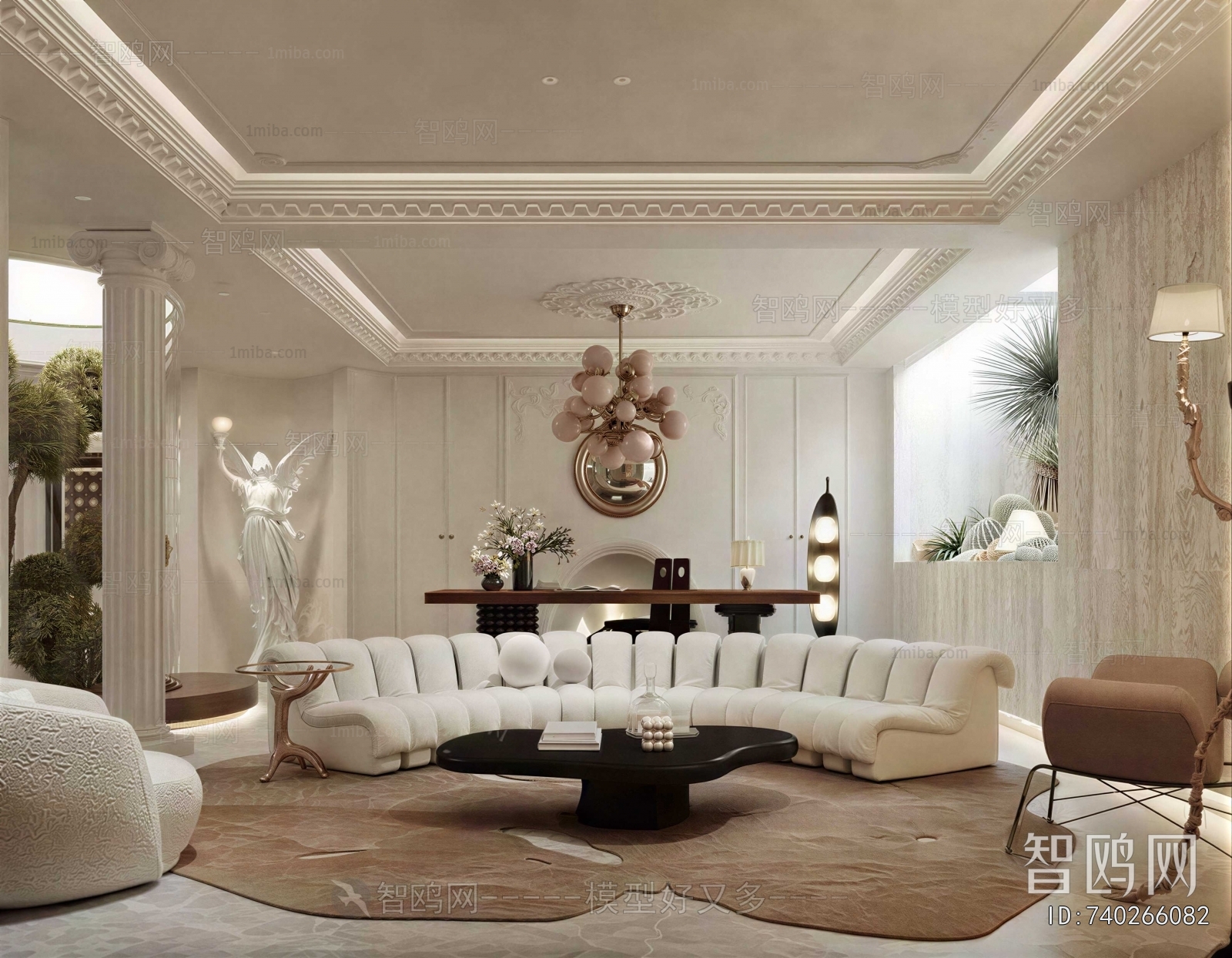 American Style A Living Room