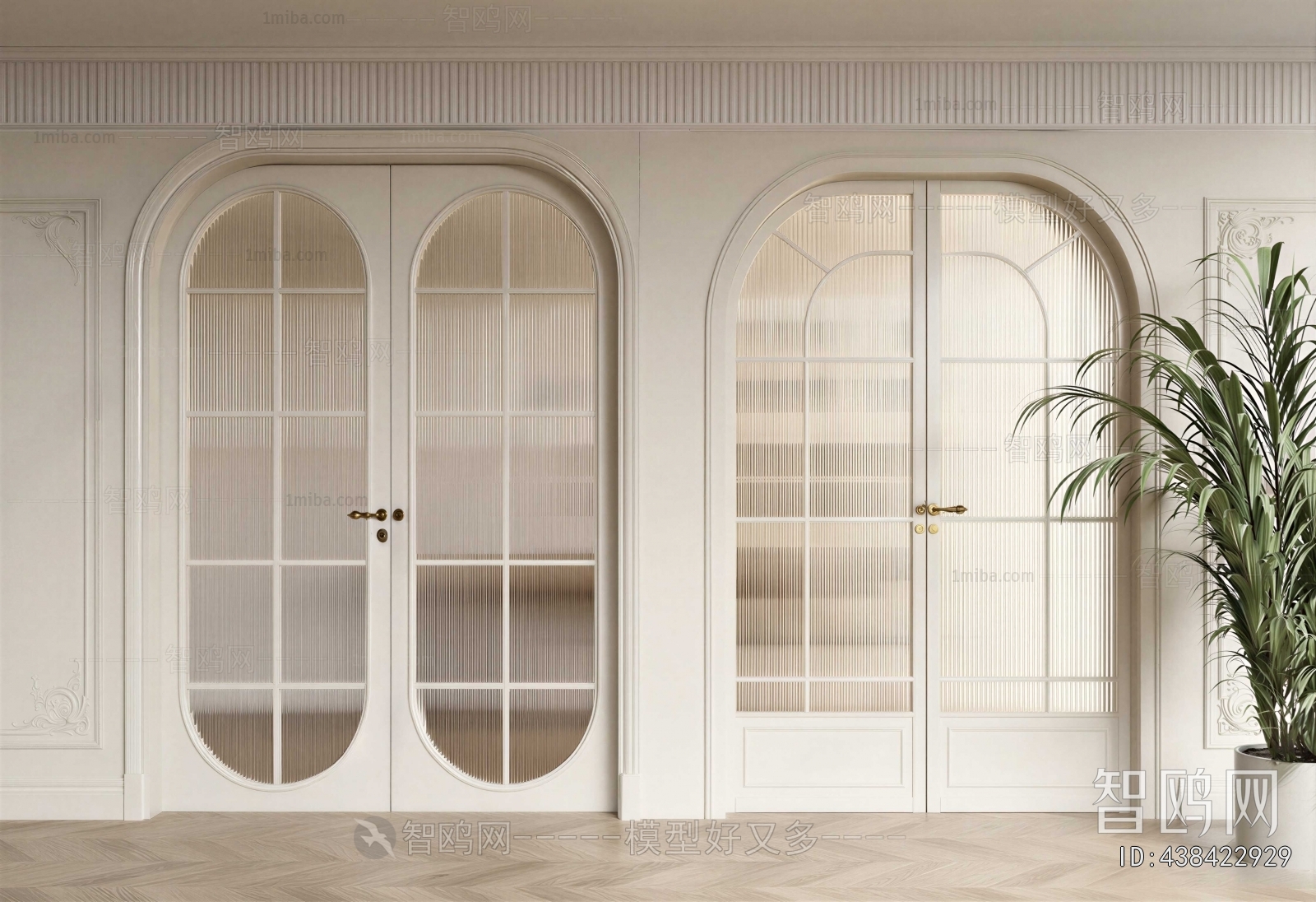 French Style Double Door