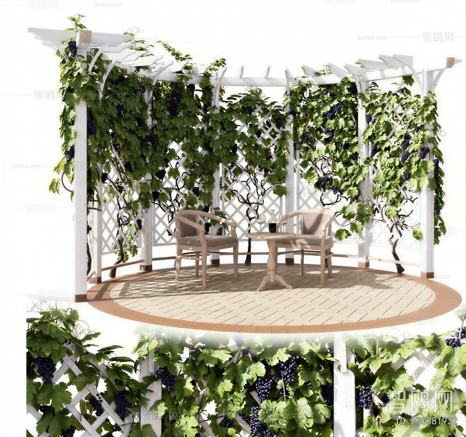 Simple European Style Gallery Frame