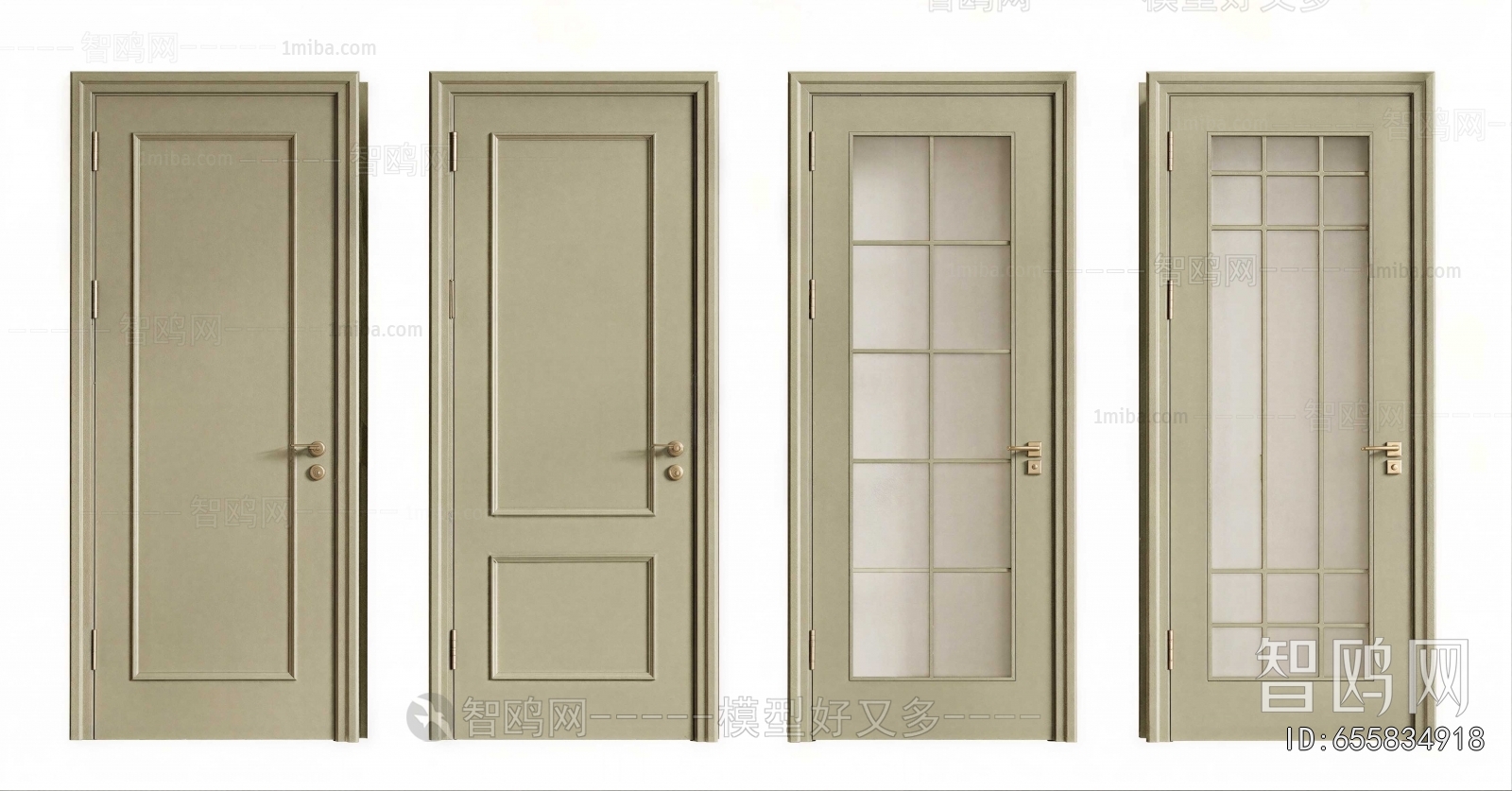 Modern Single Door