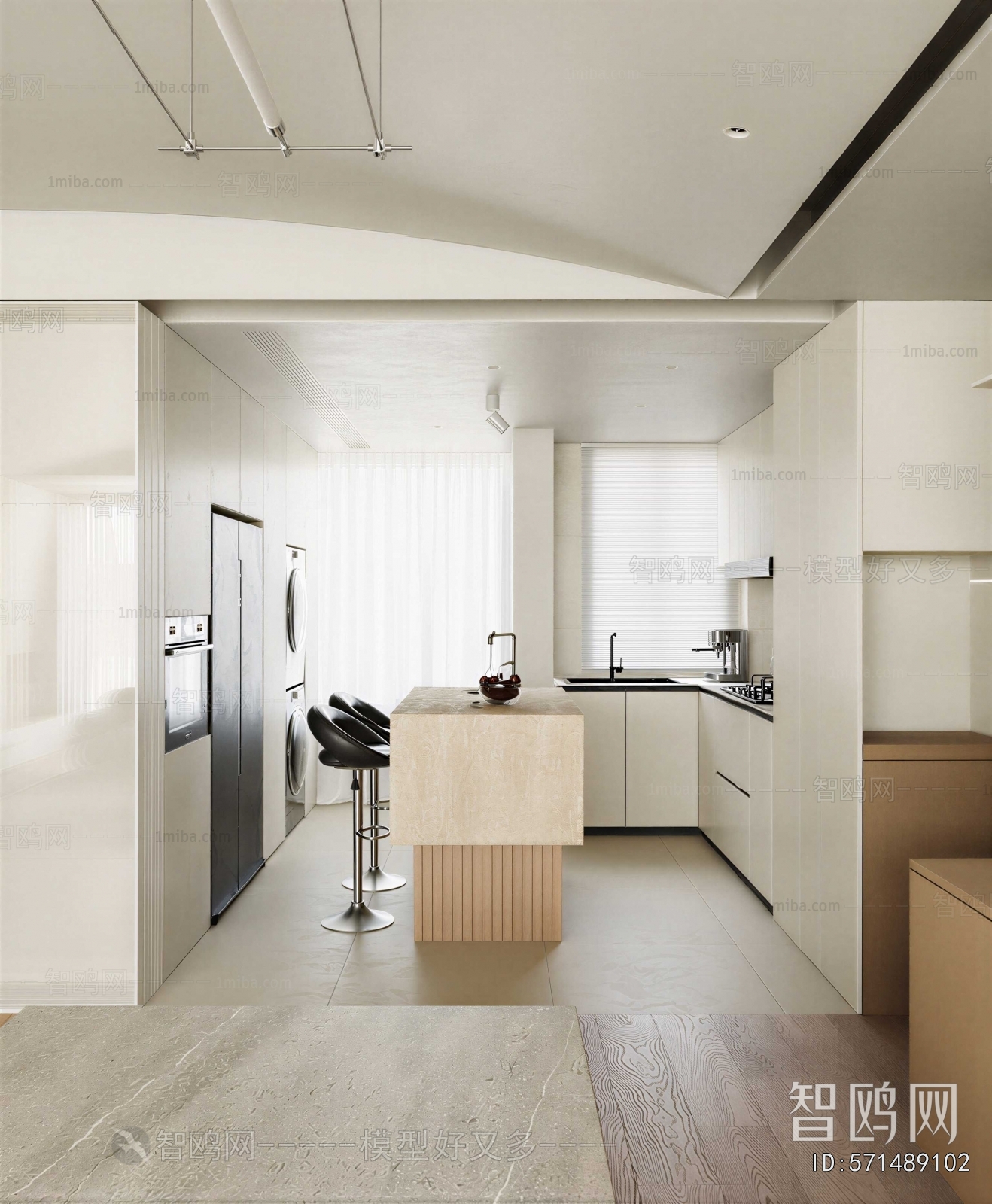 Modern Open Kitchen