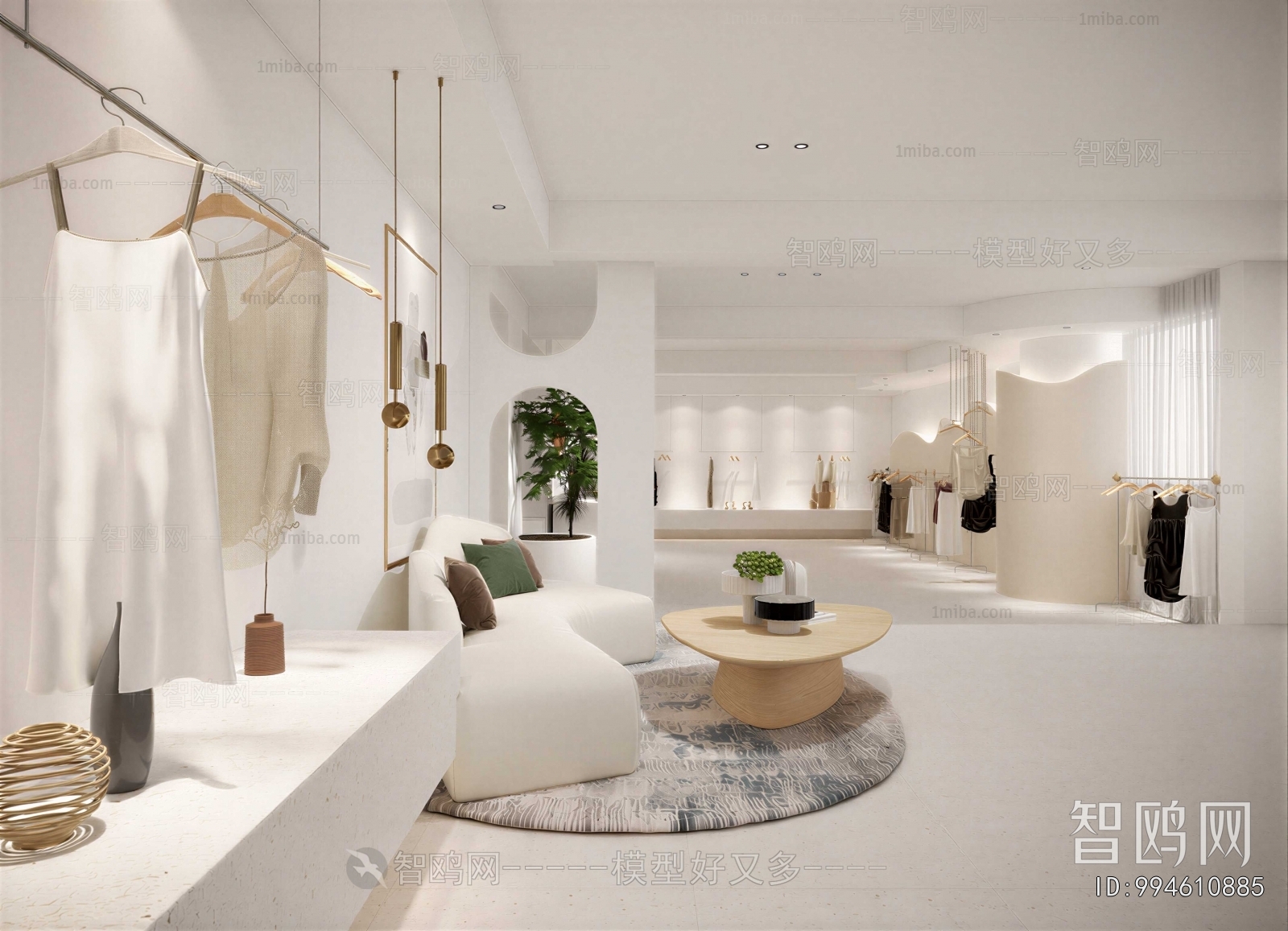 Modern Clothing Store