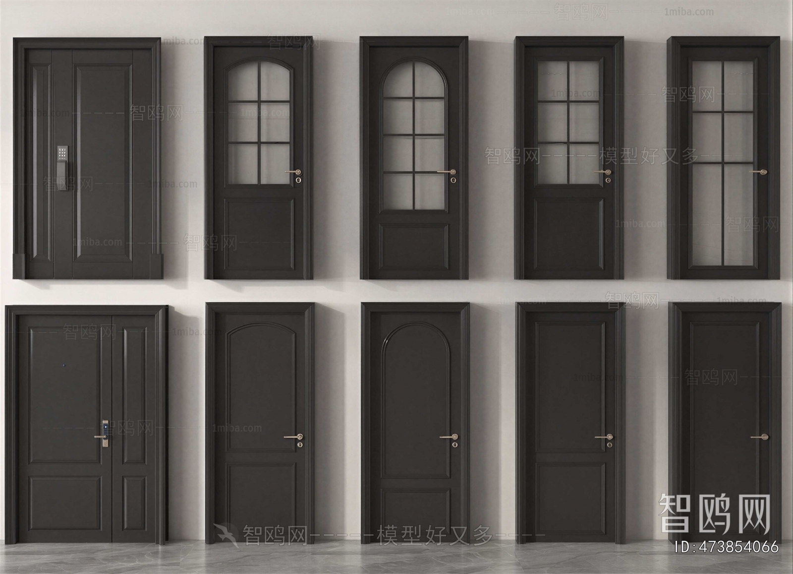 French Style Single Door