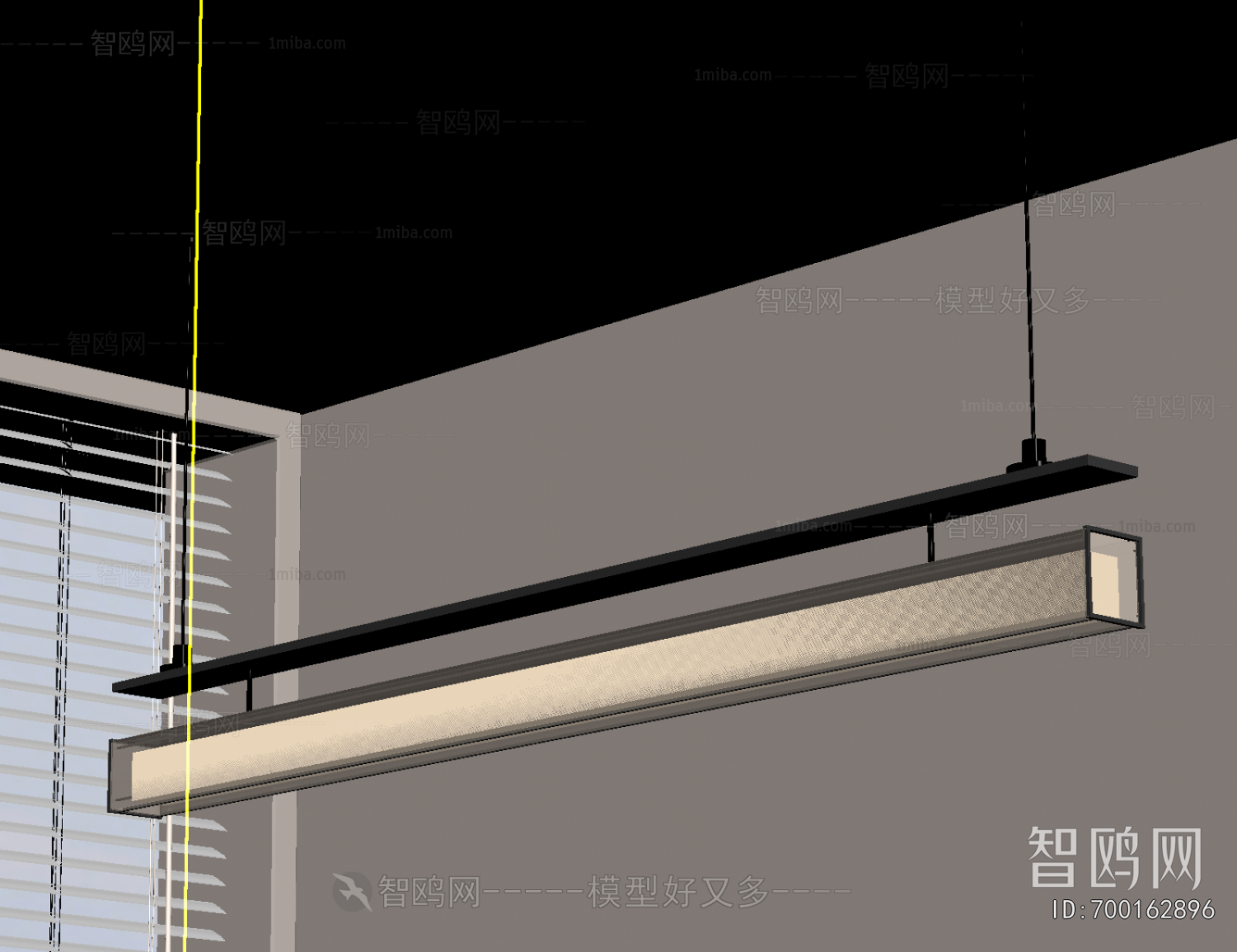 Modern Long Chandelier