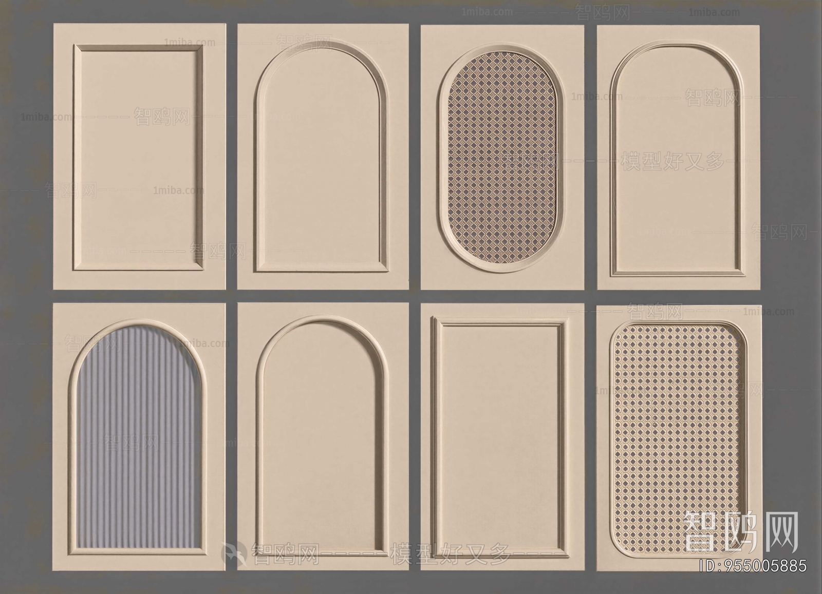 French Style Door Panel