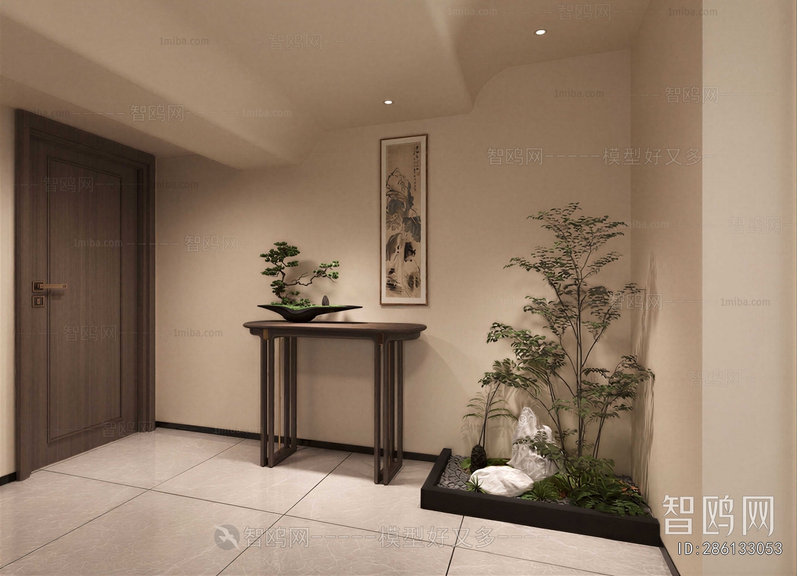 New Chinese Style Hallway