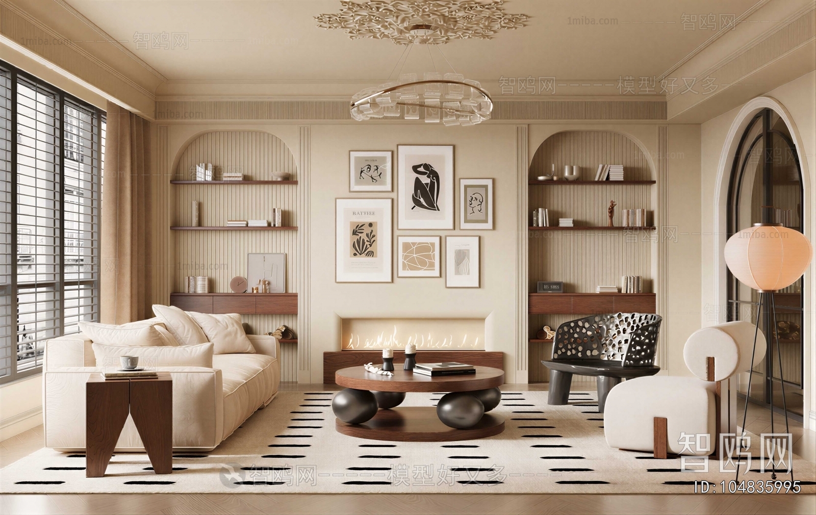 French Style A Living Room