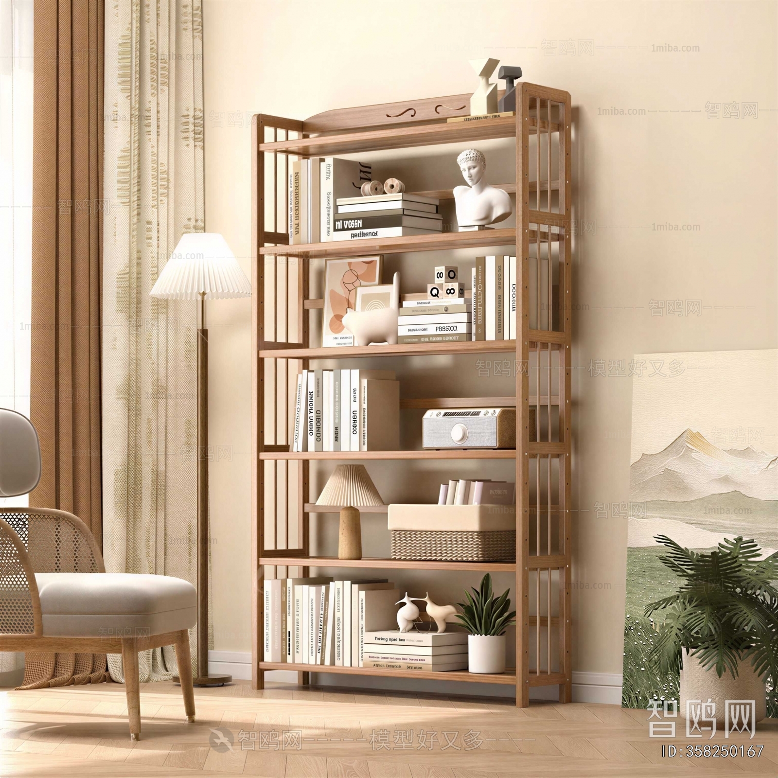 Nordic Style Bookshelf