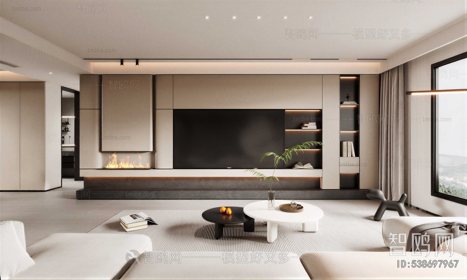 Modern A Living Room