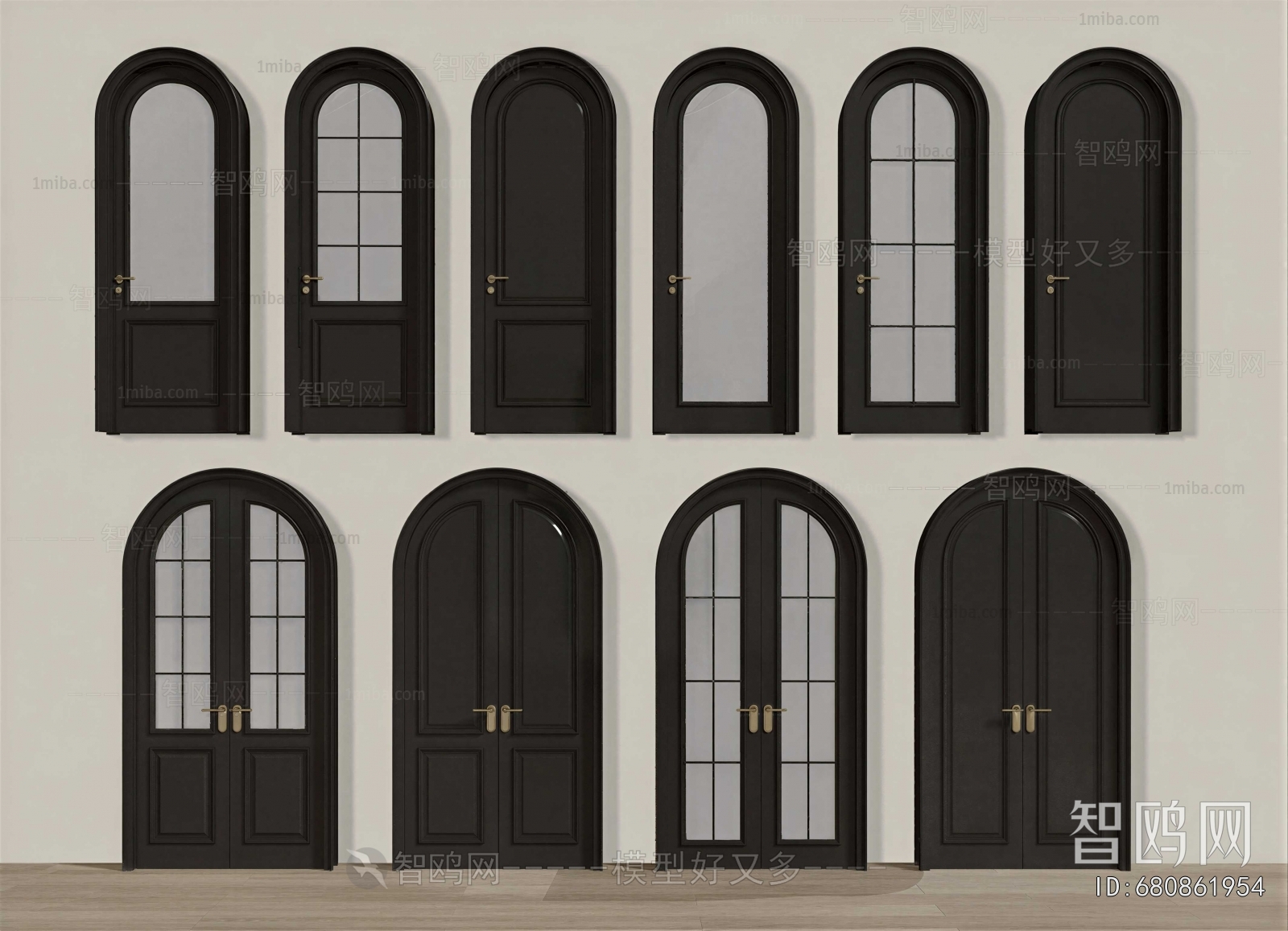 French Style Double Door