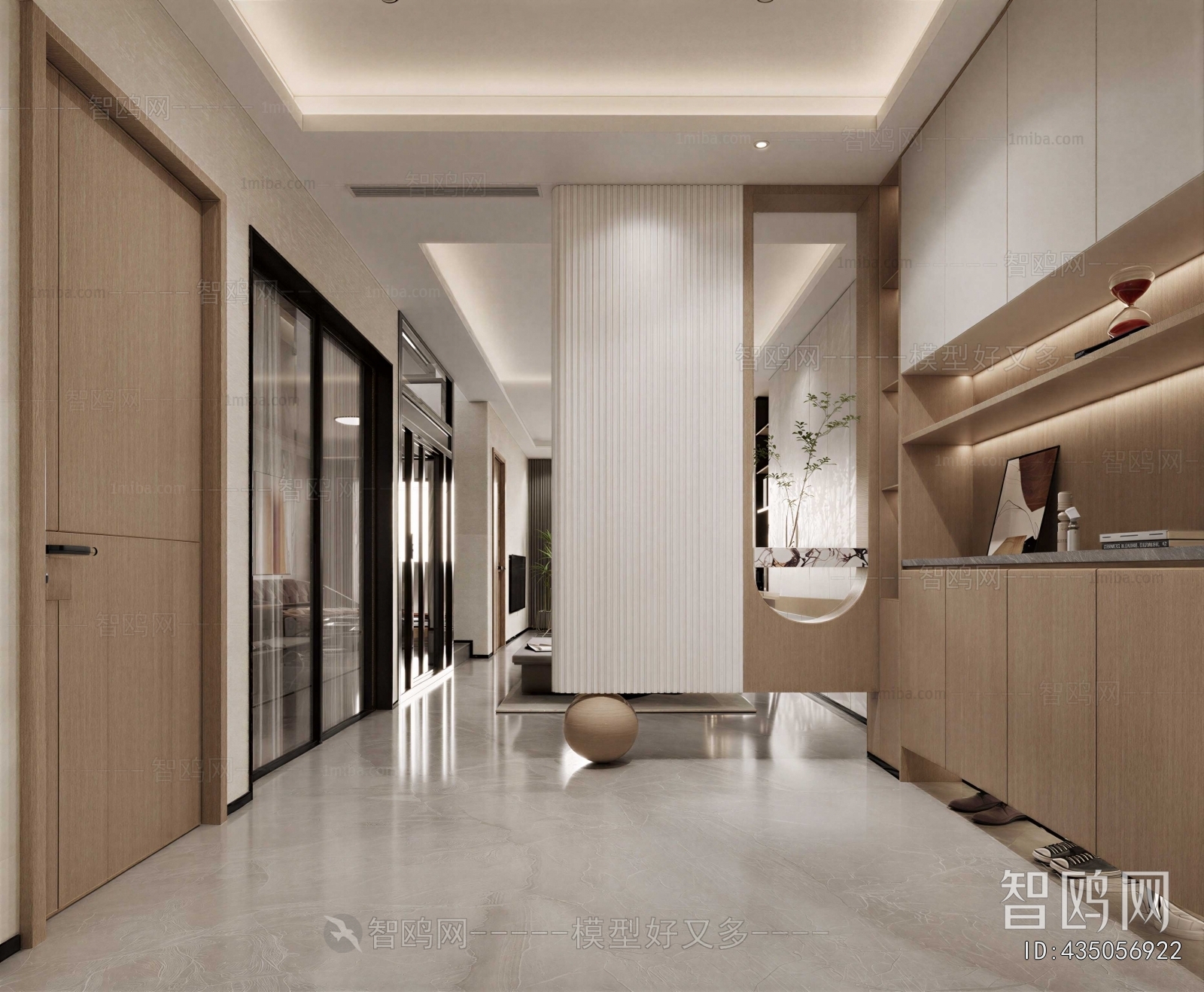 Modern Hallway