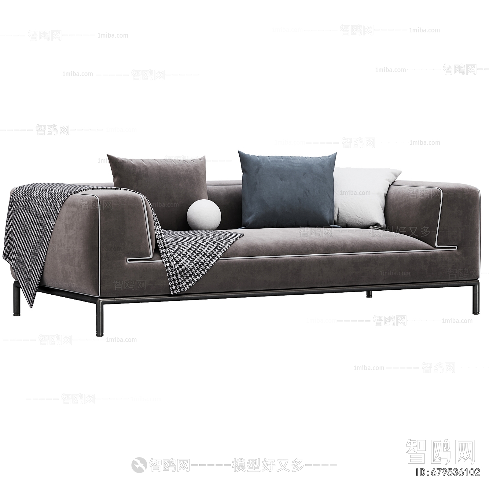 Modern Multi Person Sofa