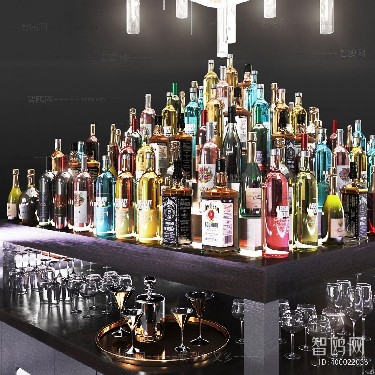 Modern Counter Bar