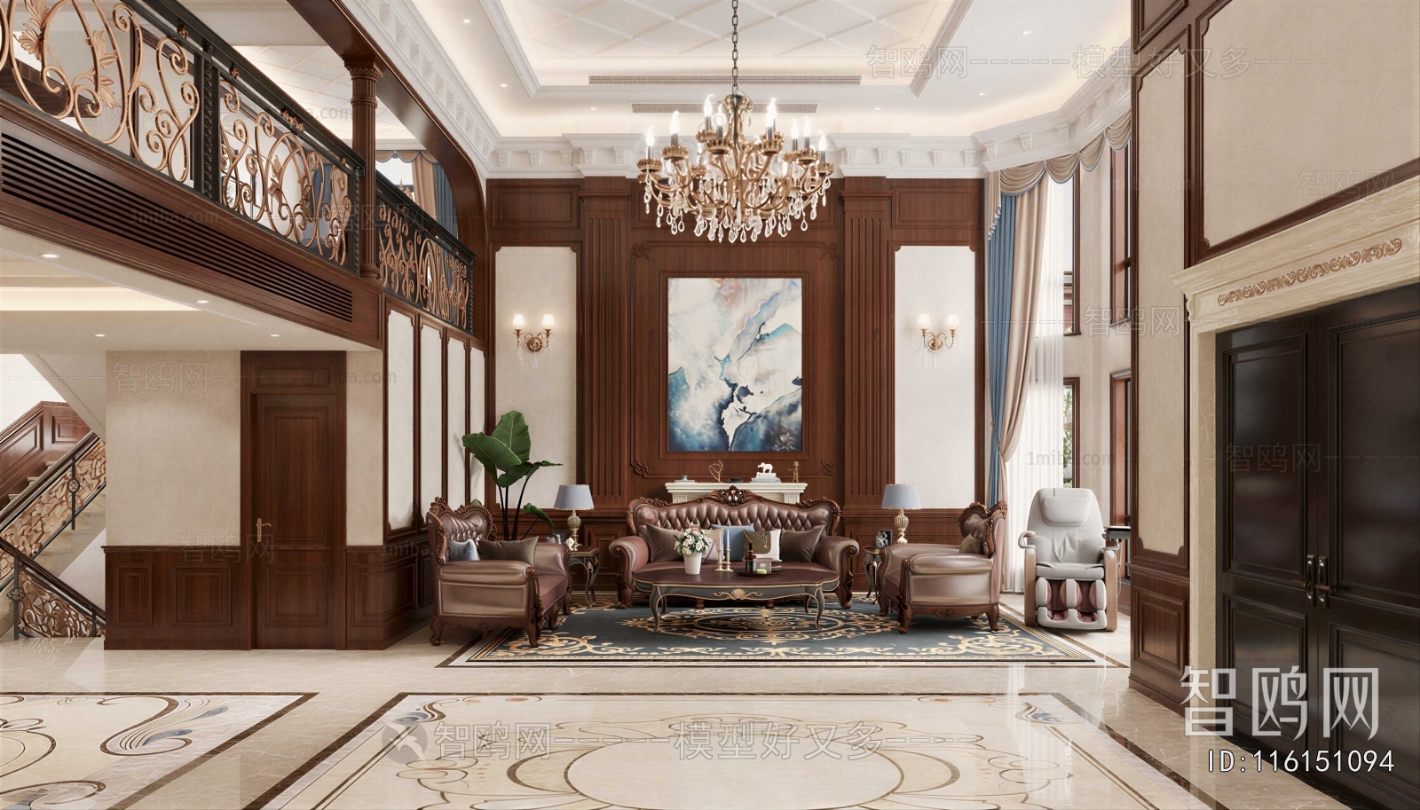 European Style A Living Room