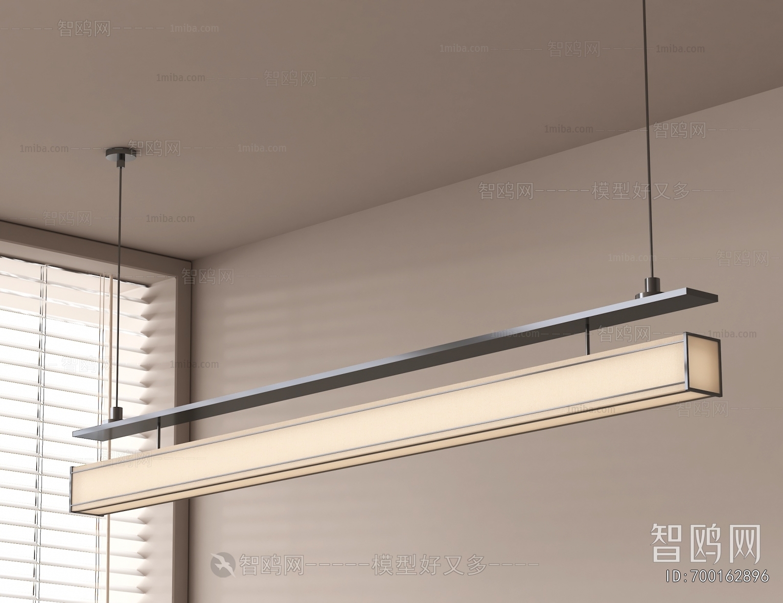 Modern Long Chandelier