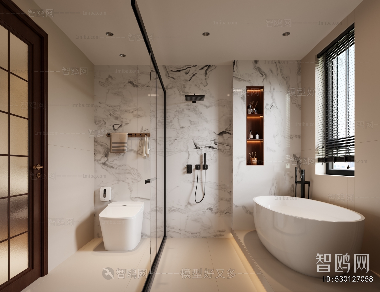 New Chinese Style Bedroom