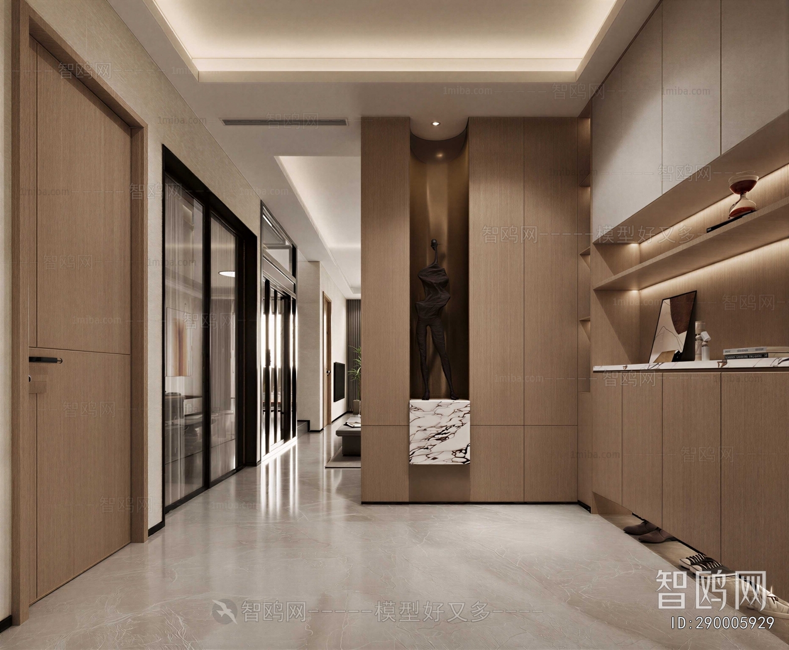 Modern Hallway