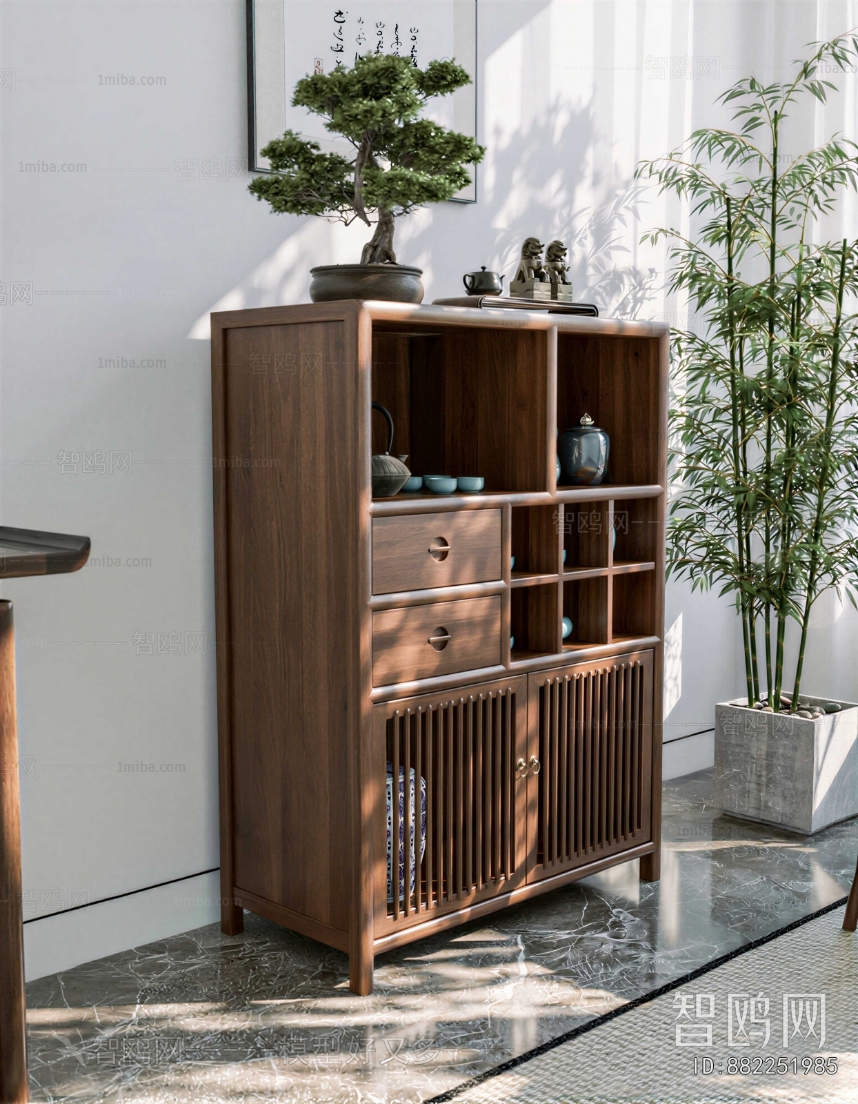 New Chinese Style Sideboard