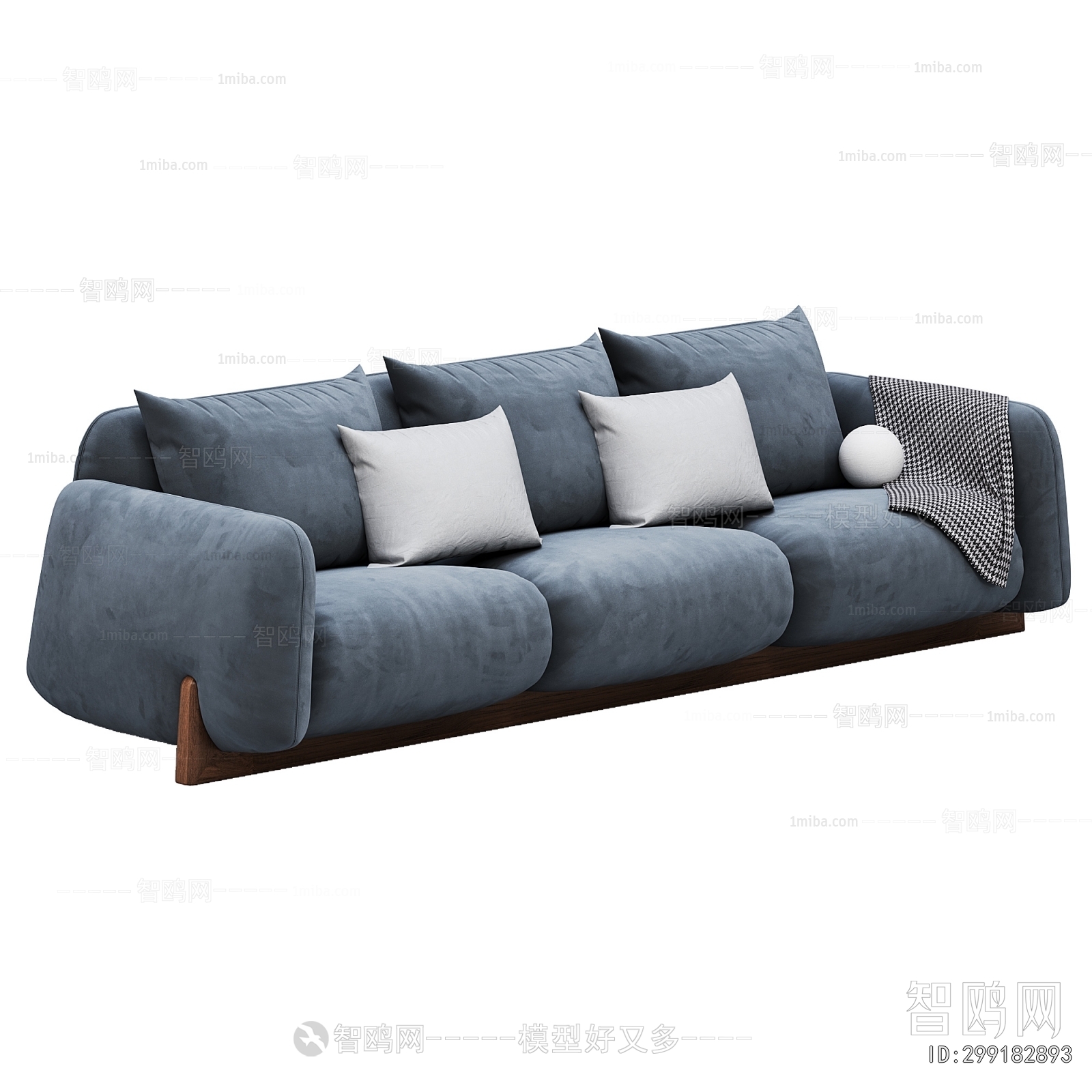 Modern Three-seat Sofa