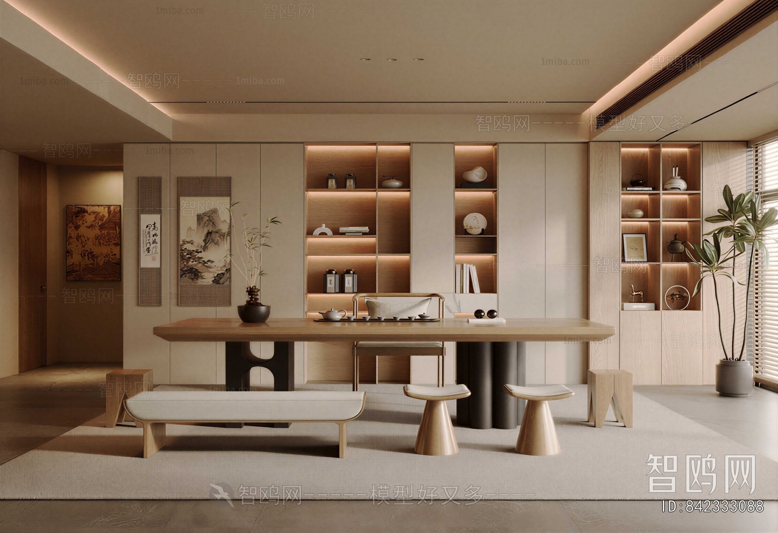 New Chinese Style Tea House