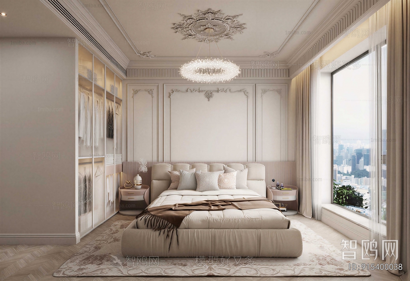 American Style Bedroom