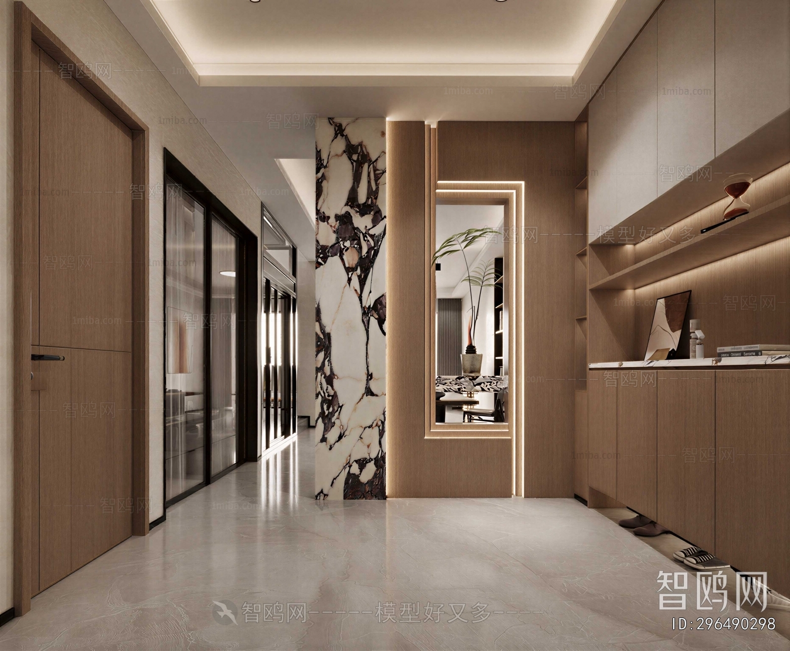 Modern Hallway