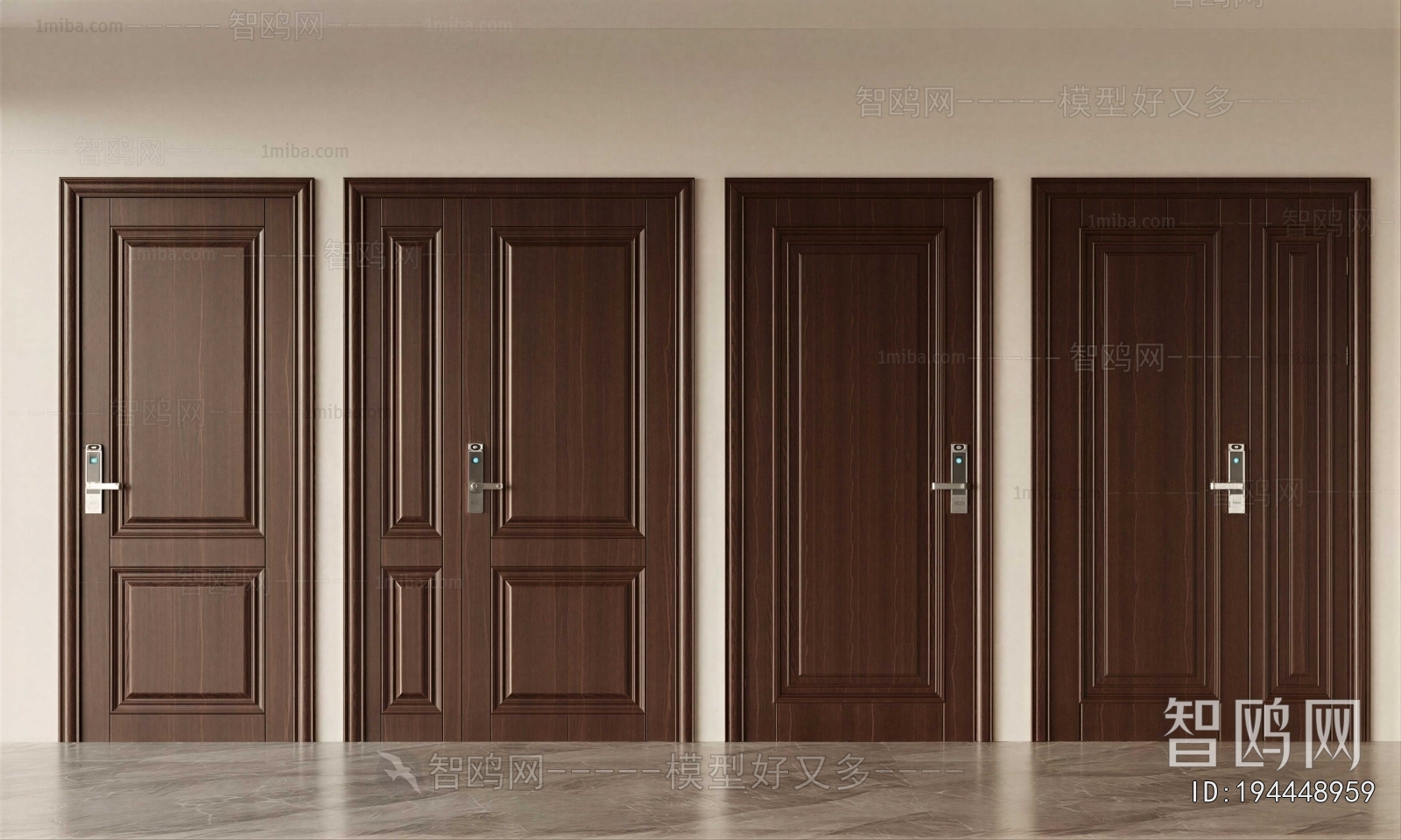 New Chinese Style Entrance Door