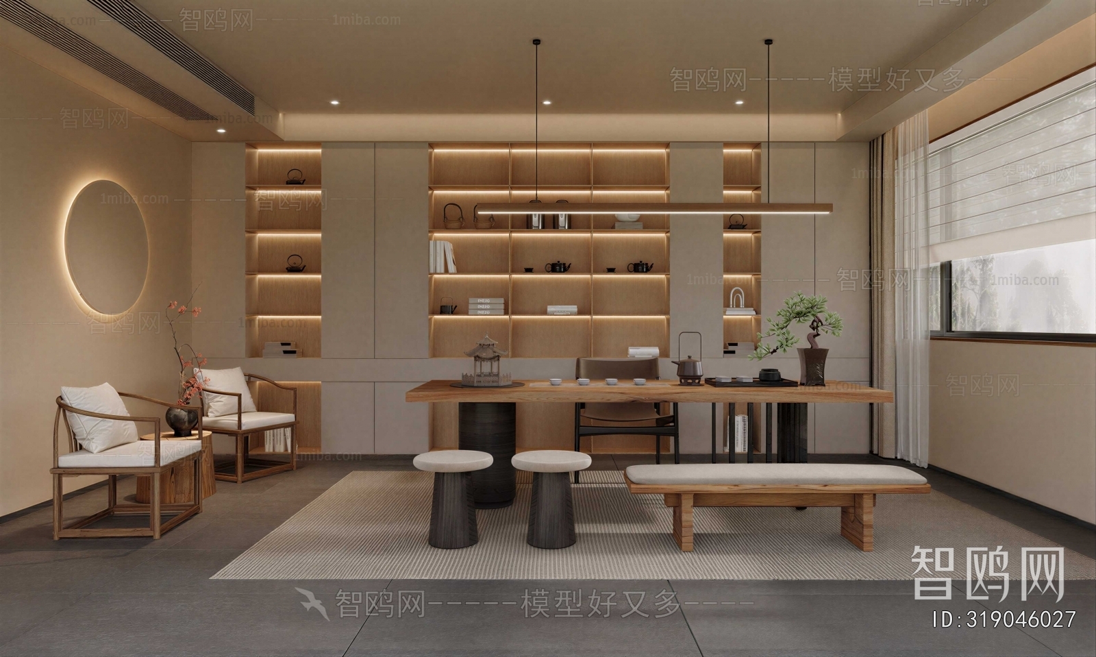 New Chinese Style Tea House