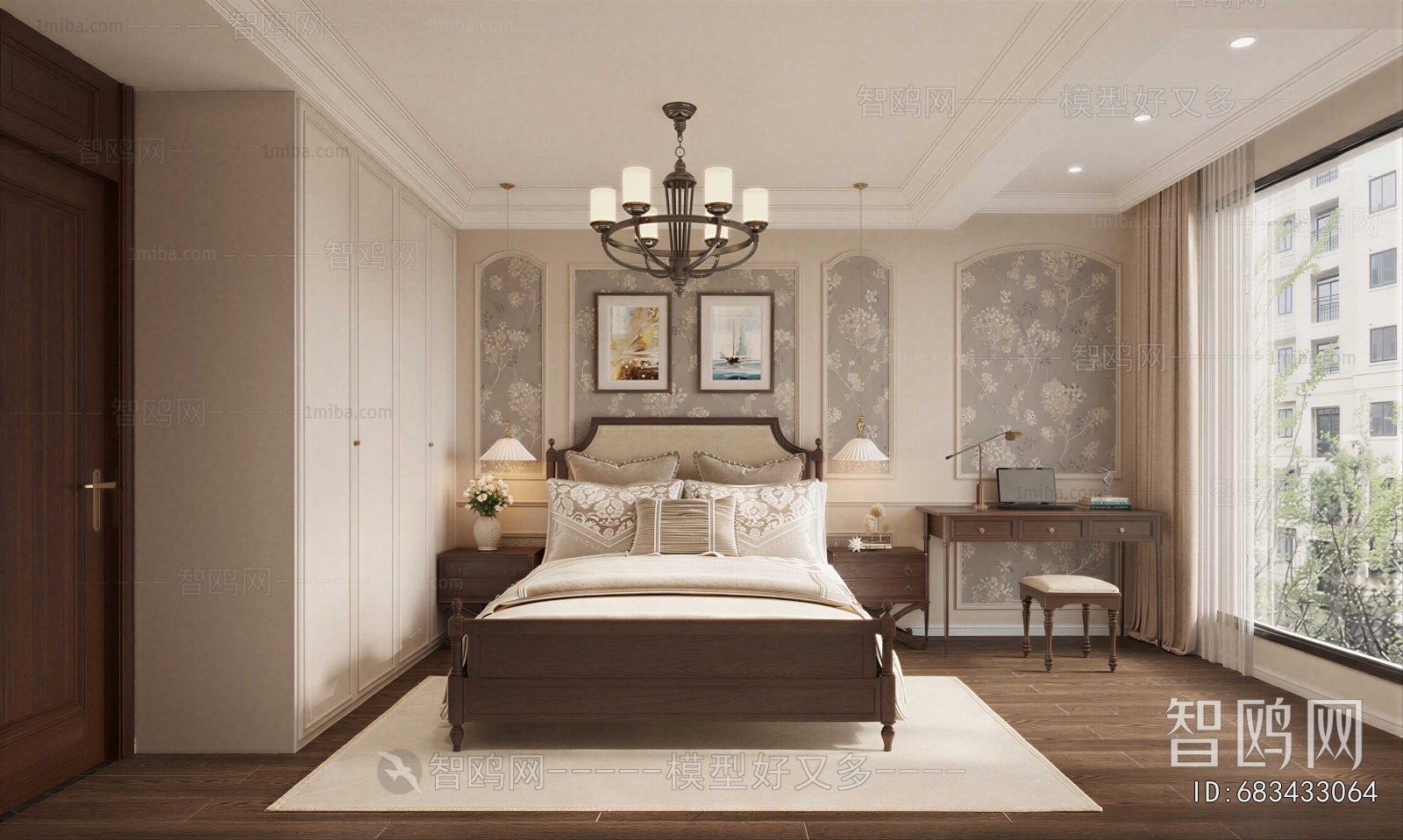 American Style Bedroom