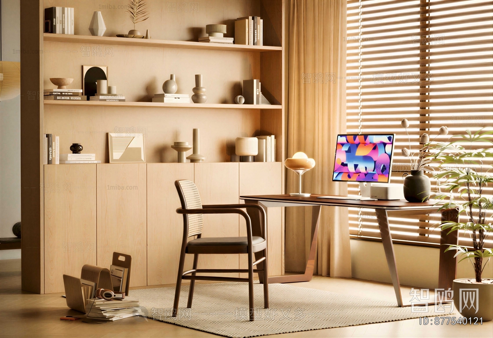 Modern Computer Desk And Chair