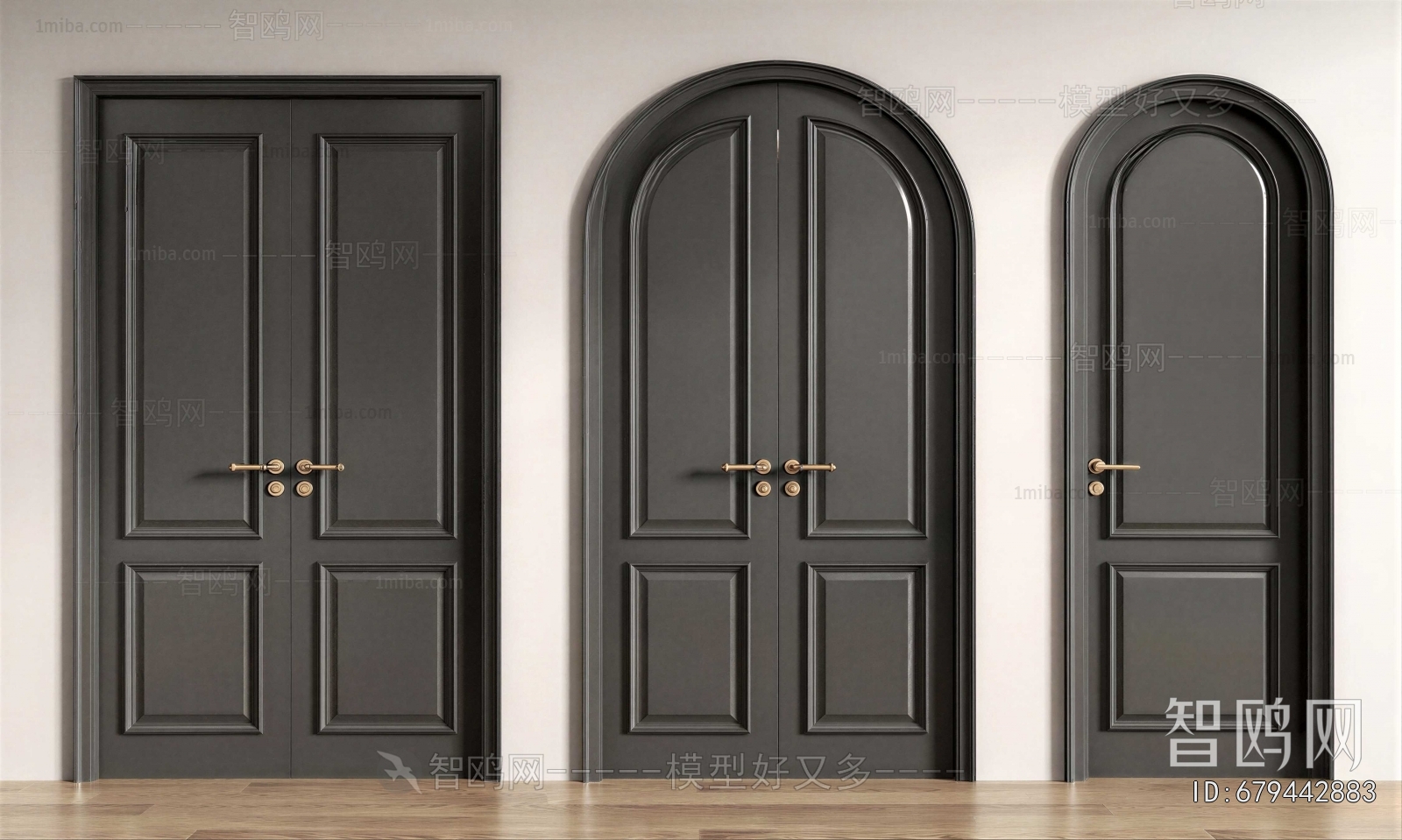 French Style Single Door