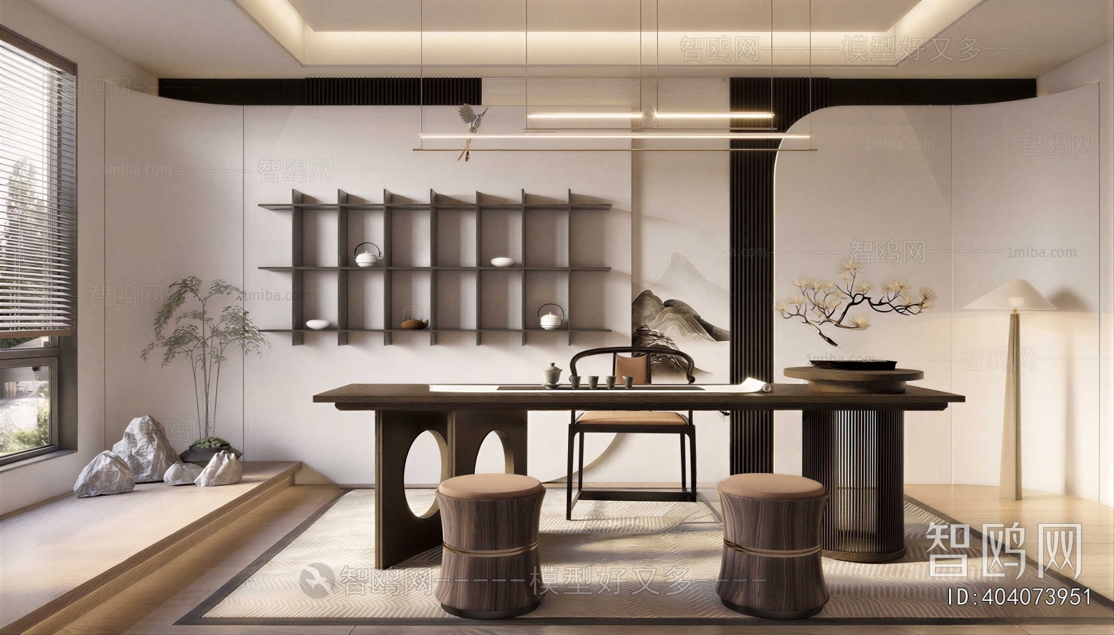 New Chinese Style Tea House