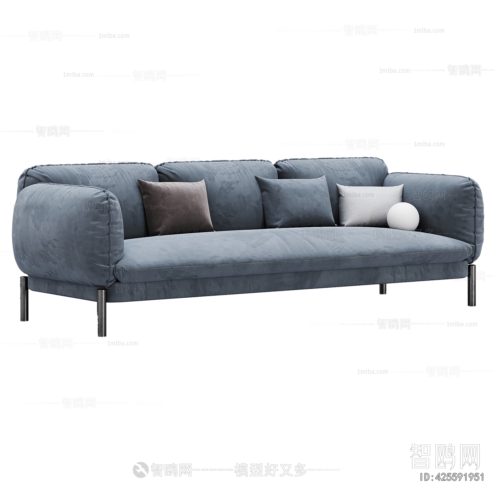 Modern Multi Person Sofa