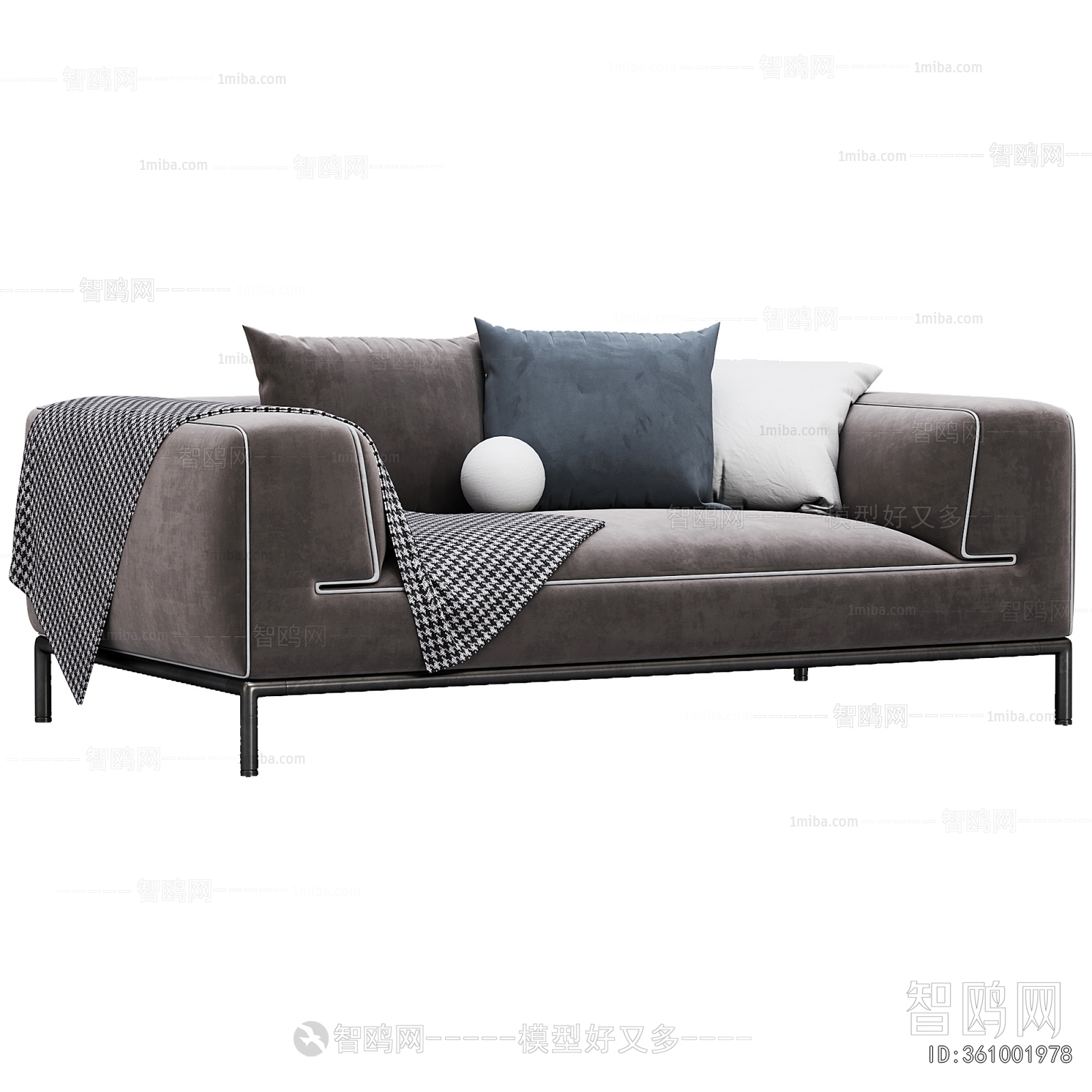 Modern Multi Person Sofa
