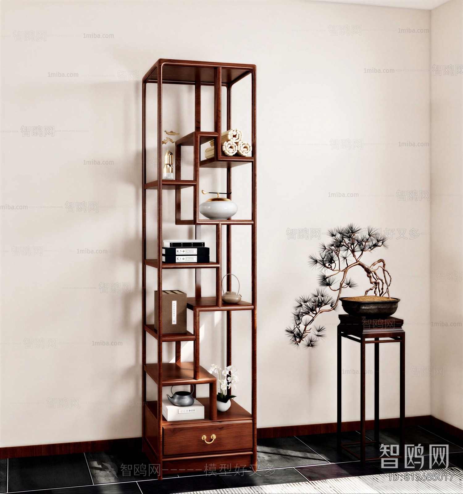 New Chinese Style Shelving