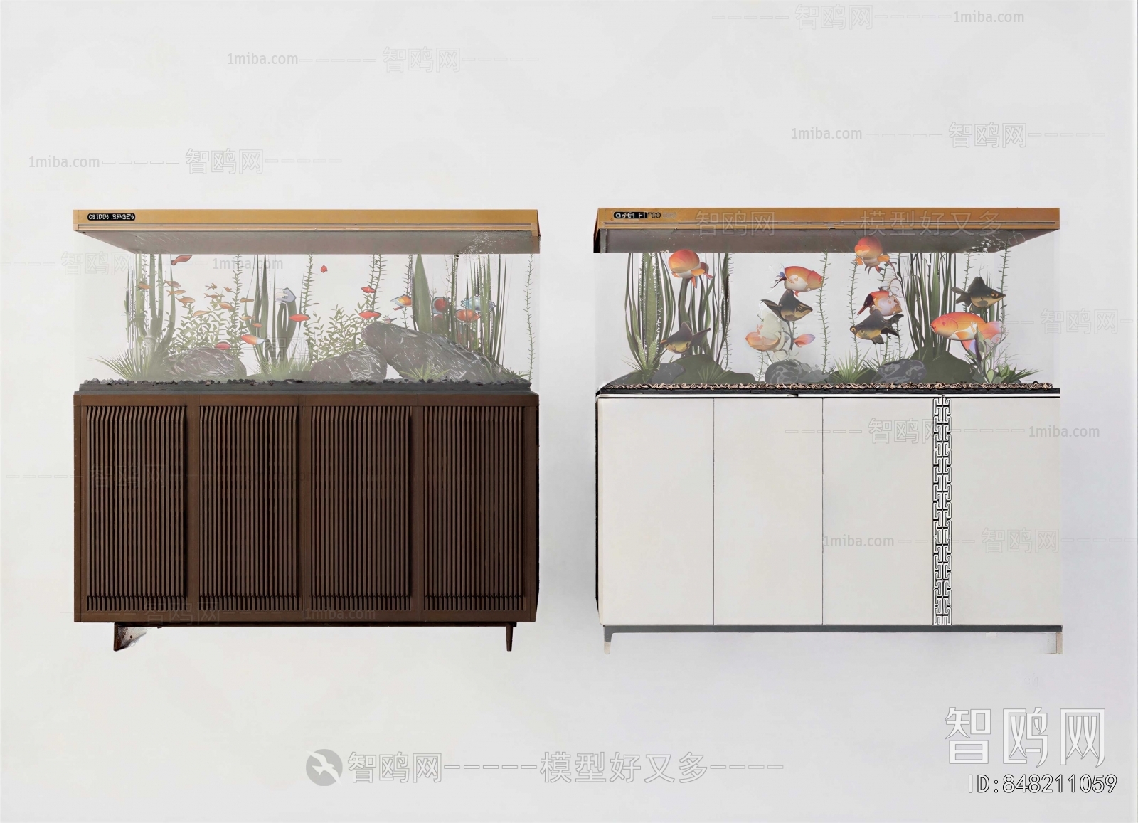 New Chinese Style Fish Tank