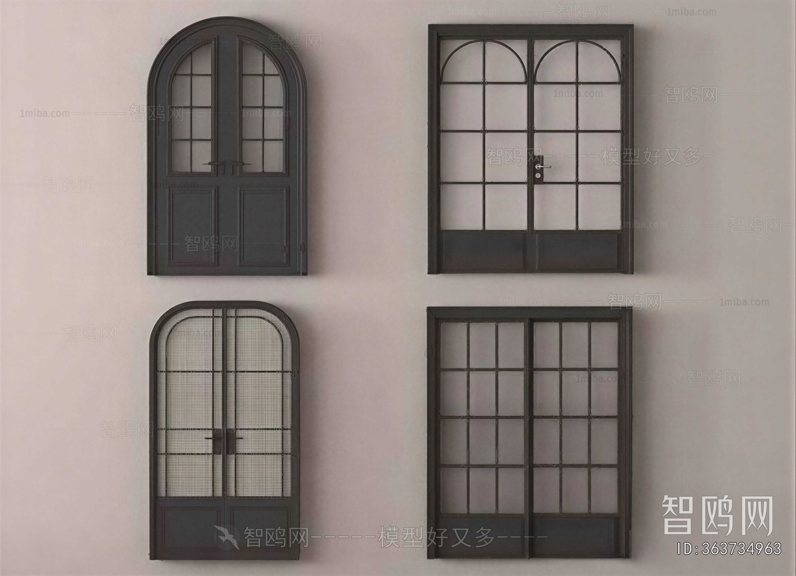 French Style Single Door