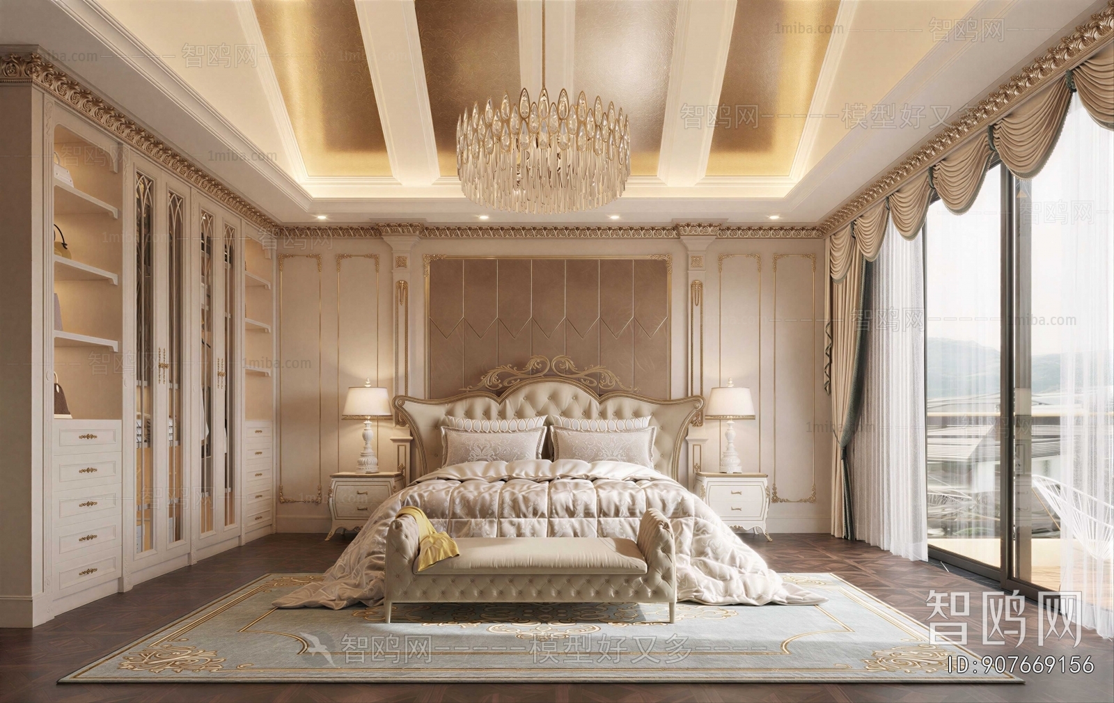 French Style Bedroom