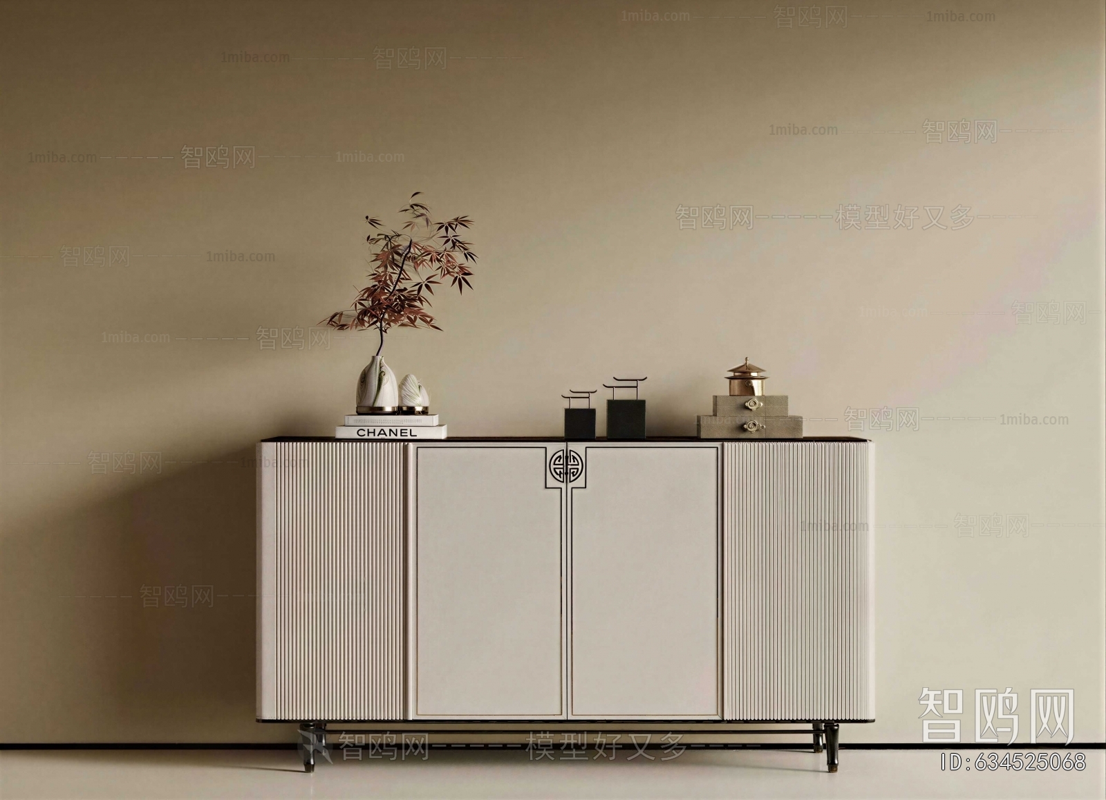 New Chinese Style Entrance Cabinet