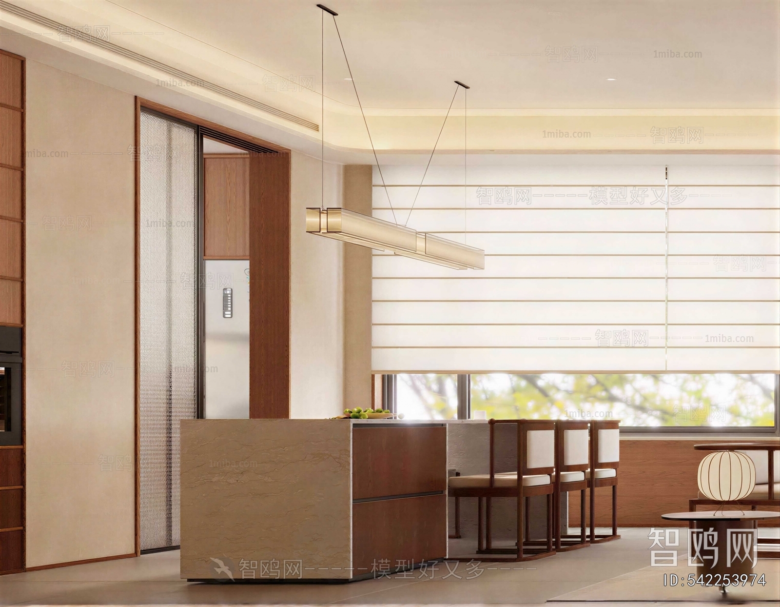 New Chinese Style Dining Room