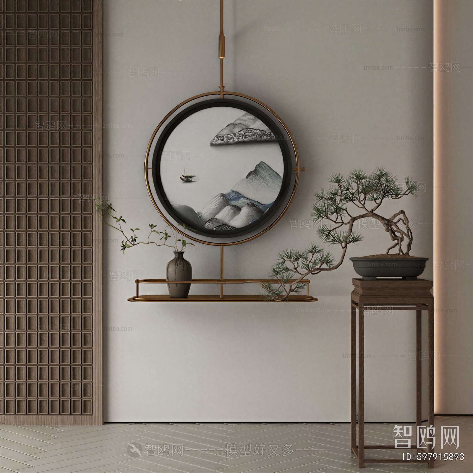 New Chinese Style Bonsai